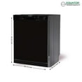 thumbnail image 3 of Pemberly Row Metal 24" Built in 14 place Dishwasher in Black, 3 of 8