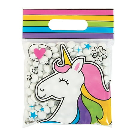 - Fun Express - Girl Squad Resealable Treat Bag 50pc for Birthday - Party Supplies - Bags - Plastic Bags - Birthday - 50 Pieces