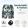 thumbnail image 5 of Daiia Cute Poodle Dog Mens Swim Trunks Swim Shorts Quick Dry Swim Shorts with Mesh Lining Pockets-X-Large, 5 of 9