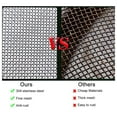 6 pcs Stainless Steel Woven Wire Mesh Screen, Air Vent Mesh, Metal Mesh