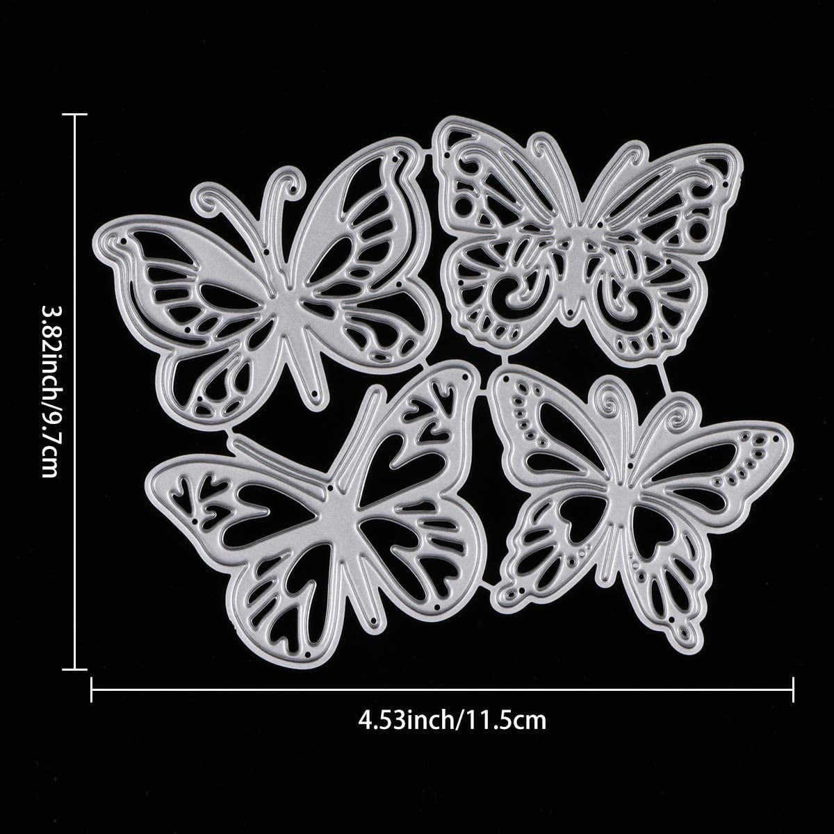 butterfly Metal Cutting Dies Stencil Scrapbooking Paper Card Embossing Craft@&