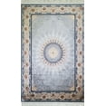 thumbnail image 4 of Albion Flatweave Grey Sunburst Area Rug 6'6" x 9'6", 4 of 5