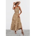 thumbnail image 2 of Vestido PRETTYGARDEN Maxi Floral con Nudo y Un Hombro XXL, 2 of 5