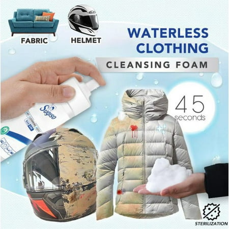 

Agent Foam Multi-purpose Clothing Waterless Liquid150ML Rinse- Cleansing Cleaning Supplies