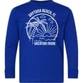 thumbnail image 3 of Inktastic Summer Vacation Mode Daytona Beach Florida Long Sleeve Youth T-Shirt, 3 of 5