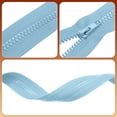 thumbnail image 4 of Cremalleras de chaqueta de costura Uxcell 2Pcs de 5 pulgadas, cremalleras de repuesto de resina para manualidades, bolsas, prendas de vestir y textiles para el hogar, color azul claro, 4 of 7