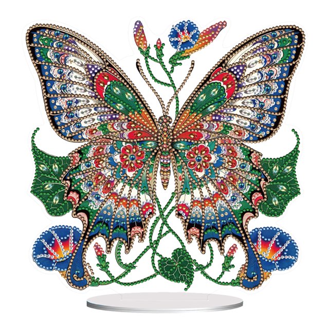 5D DIY Diamond Art Decoraciones Mesa Mariposa Hecha A Mano para Adultos Principiantes
