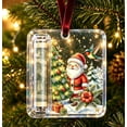 thumbnail image 3 of Christmas Cash Gift Ornament, Christmas Decoration Wallet Pendant, Clear Acrylic Cash Holder Ornament for Tree Hanging and Gift, 3 of 8