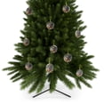thumbnail image 4 of blue Dragon with gold Christmas Glass Ornaments New Year, 4 of 4