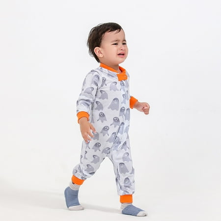 

Fiudx Fashionable Christmas Print Family European And American Pajamas Parent-child Suit Baby 758