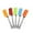 Orange, variant on Multi-Purpose Silicone Scraper Spatula Non-Stick Flexible Kitchen Utensil for Baking Cooking Cake Frosting