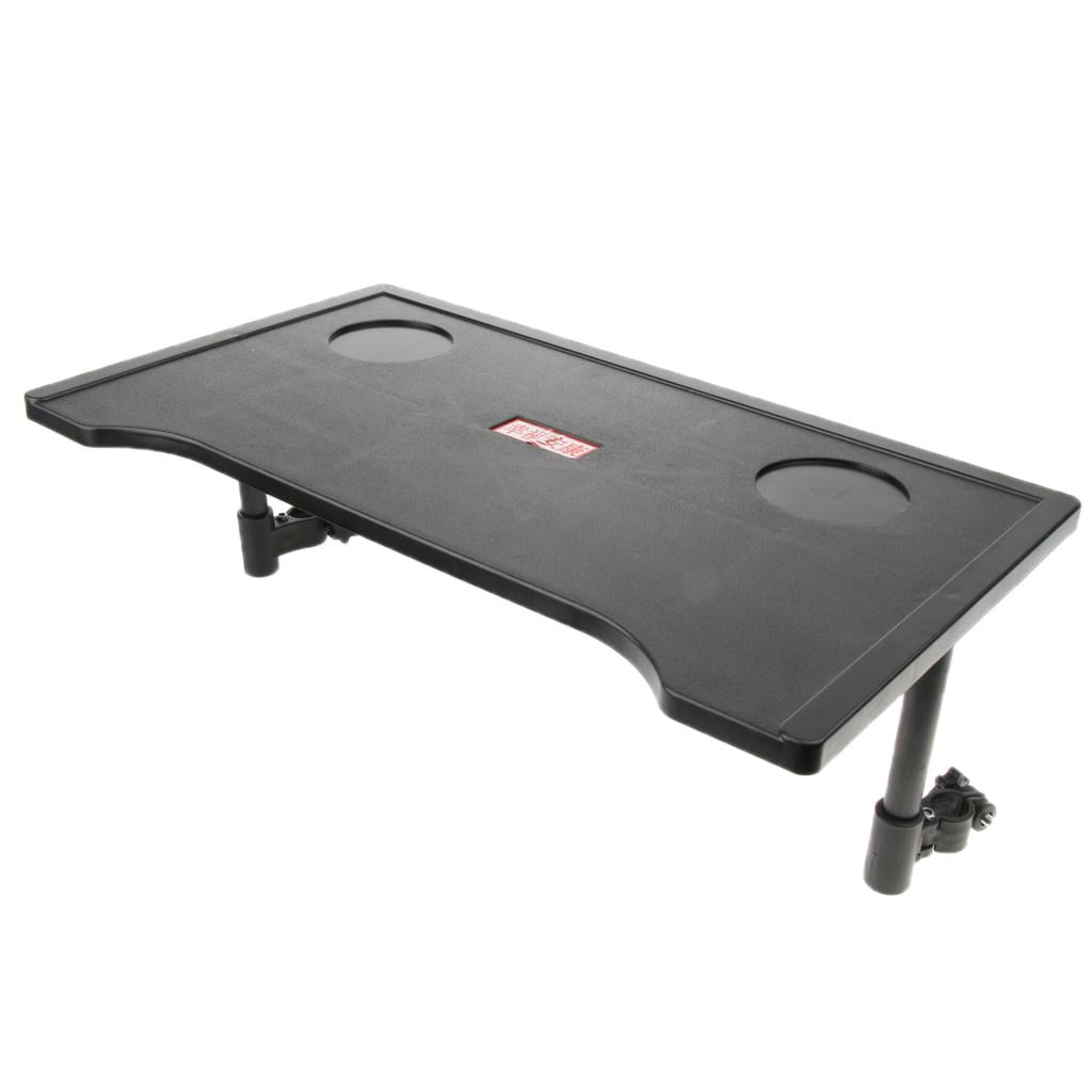 yotijay Black Wheelchair Lap Tray Table - Removable & Heavy Duty - Great for Child/Seniors/Patients Eating, Writing