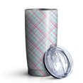 thumbnail image 2 of 20oz Tumbler with Lid and Straw Stainless Color Stripe Steel Vacuum Insulated Water Coffee Tumbler Cup, Double Wall Vacuum Insulated Travel Mug Reusable Tumblers for Ice Drinks, Hot Beverage, 2 of 7