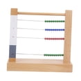 thumbnail image 3 of Pequeño marco de cuentas de madera, juguete de madera, material de aprendizaje preescolar, matemáticas preescolares 235 cm x 7 cm x 21 cm, 3 of 9