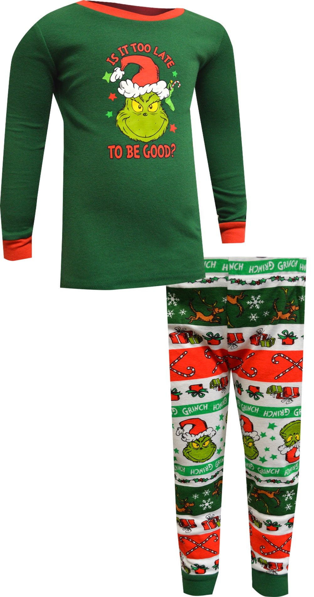 4t grinch pajamas Clearance