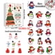 thumbnail image 4 of Navidad Adviento nueva Navidad 24 cuenta atrás calendario caja Navidad serie caja ciega dibujos animados muñeco de nieve caja sorpresa, 4 of 5