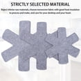 thumbnail image 2 of 1 Set 12 Pcs Pot and Pan Protectors Gray Pads Non Stick Pot Pad Cookware Protector Set(Grey,4pcs 38CM, 4pcs 35CM and 4pcs 26CM), 2 of 5