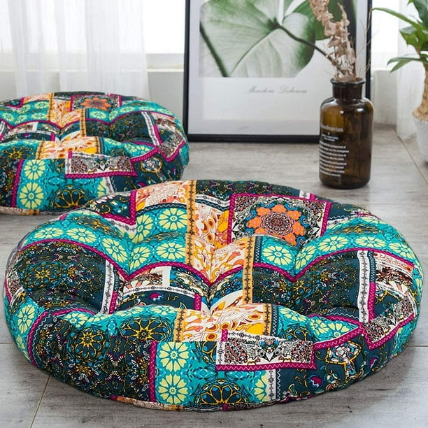 Outdoor Indoor Hometatami Floor Cushion, Large Round Cushions For Outdoor Furniture