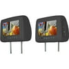 Bravo View 9.2" Replacement Headrest DVD System, Gray