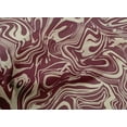 thumbnail image 5 of oneOone Cotton Cambric Dark Magenta Fabric Abstract Marble Dress Material Fabric Print Fabric By The Yard 56 Inch Wide, 5 of 6