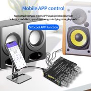 HiFi Bluetooth 5.0 Digital Amplifier Audio Board TDA7498 Power Class D Amplifier DC 5-26V 50W+50W+100W Parts