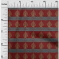 thumbnail image 1 of oneOone Polyester Lycra Fabric Chevron & Tree Block Decor Fabric Printed BTY 56 Inch Wide, 1 of 4