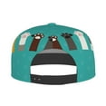 thumbnail image 4 of Balery Baseball Cap Flat Bill Hats for Men Adjustable Size for Running Workouts and Outdoor Activities All Seasons Dad Hat(Cute Cat Paw And Dog ), 4 of 9