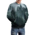 thumbnail image 5 of Nature Forest 3d Sweatshirts Hoodie Fashion Casual Personality Men's Women Street Hoodie Pullovers Long Sleeve Comfortable Top, 5 of 6