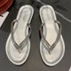 thumbnail image 3 of Amzcrzy Zapatos de mujer,Zapatos de mujer,Zapatillas de mujer, Sandalias planas de mujer, sandalias de playa para mujer, zapatillas casuales antideslizantes de verano Sandalias Mujer Zapatillas De Ca, 3 of 4