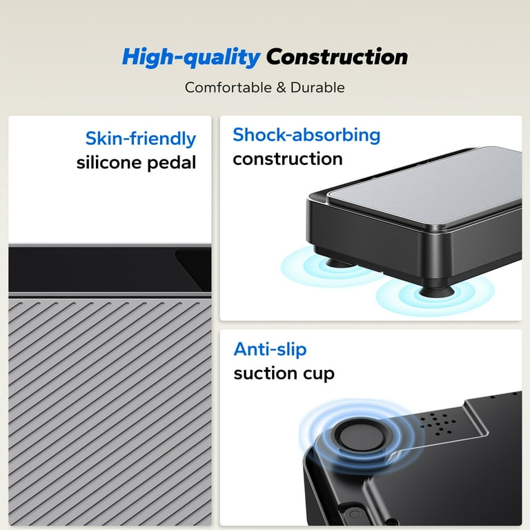MERACH Vibration Plate Exercise Machine, Mini Whole Body Shaker for Weight Management, Lymphatic Drainage - Walmart.com MERACH Vibration Plate Exercise Machine, Mini Whole Body Shaker for Weight Management, Lymphatic Drainage - Walmart.com