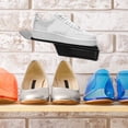 thumbnail image 1 of CATIEBYE Sandal Holder Black Shoe Display Rack Wall Mounted for Homeowners 1Pack, 1 of 8