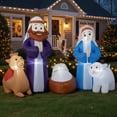 thumbnail image 1 of Inflable Navidad Jardimex Nacimiento 1.80m Exterior Jardin Luz Led, 1 of 9