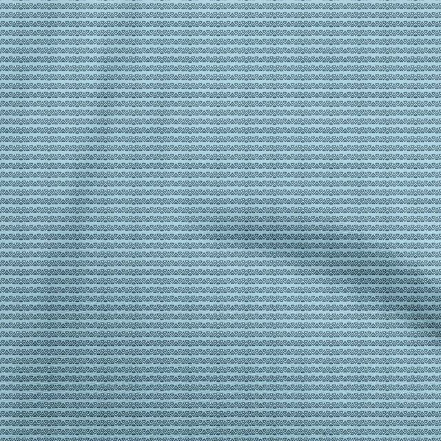 oneOone Cotton Cambric Light Blue Fabric Asian Block Craft Projects Decor Fabric Printed By The Yard 56 Inch Wide