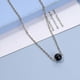 thumbnail image 3 of Boho Tourmaline Necklace Gold Necklace Necklace Necklace Black Pearl Necklace, 3 of 5