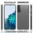 thumbnail image 5 of Kaleidio Case For Samsung Galaxy S21+ Plus 5G (6.7") [Scratch Resistant] Hybrid TPU Bumper [Slim Fit] Transparent Back Panel Skin Cover [Clear/Clear], 5 of 7