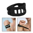 thumbnail image 4 of Muñequera para Tfcc Tear, correas de soporte de compresión delgadas portátiles ajustables suaves para fitness mujeres hombres carpiano mano Sharpla Muñequera, 4 of 8