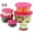 Pink, variant on MILTON Nestable Mixing Bowls with Lids 6 Pack Reusable Plastic Pink