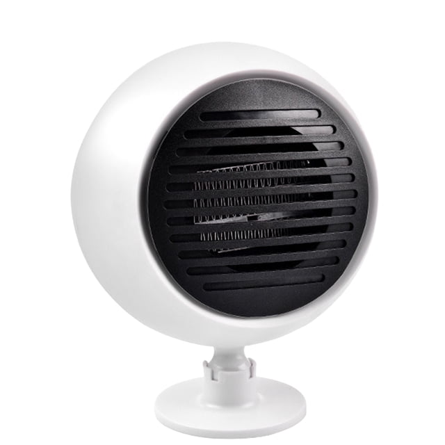 CIMAXIC 1Set Car Heater Compact Adjustable Heater Fan for Winter Use with ABS Material in White Color,5.91"X4.72"X3.94"