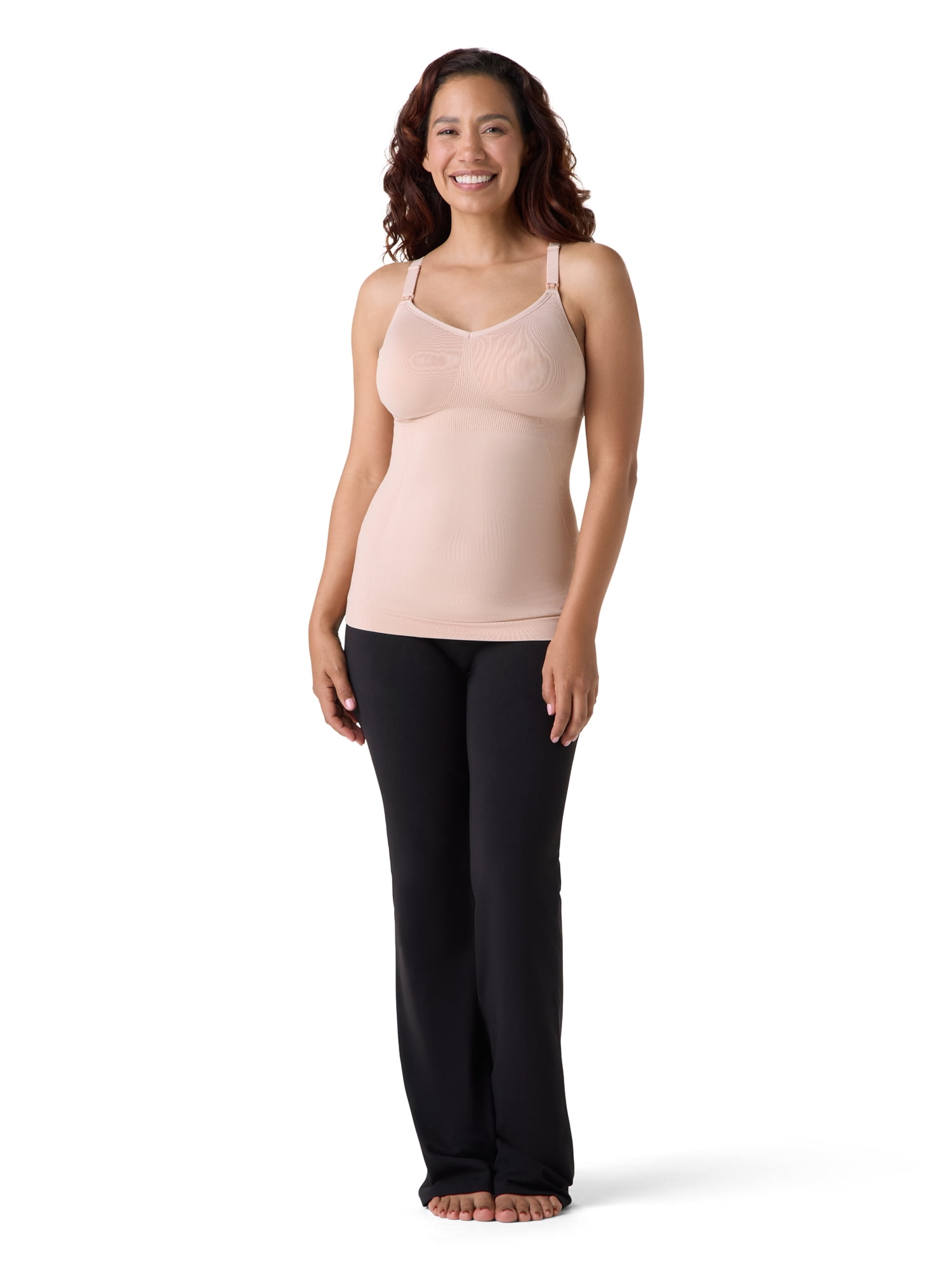 Ingrid & Isabel For Every Belly Women's Maternity Seamless Nursing Cami, Sizes S-XXXL