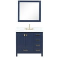 thumbnail image 5 of 36" Freestanding Bathroom Vanity with Sink - Navy Blue, 5 of 13
