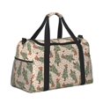 thumbnail image 2 of Easygdp Cowboy Christmas Trees Bolsa de Gimnasio, Bolsa de Viaje Duffel, Bolsa de Fin de Semana con Compartimentos, Bolsa de Mano para Noche, 2 of 7