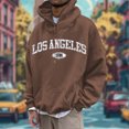 thumbnail image 1 of WILLBEST Sudaderas para Hombre, Sudaderas Casuales De Talla Grande con Estampado De Letras En El Pecho y Capucha De Manga Larga para Hombre Chica, 1 of 3