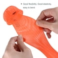 thumbnail image 5 of Unique Bargains 1.7m Orange Fishing Rod Sleeve Rod Sock Cover Braided Mesh Rod Protector 2 Pack, 5 of 5