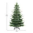 thumbnail image 2 of Dextrus 6 ft Pre-Lit Aspen Fir Artificial Christmas Tree with 900 Tips, 500 Lights, Crystal Decor, 2 of 6