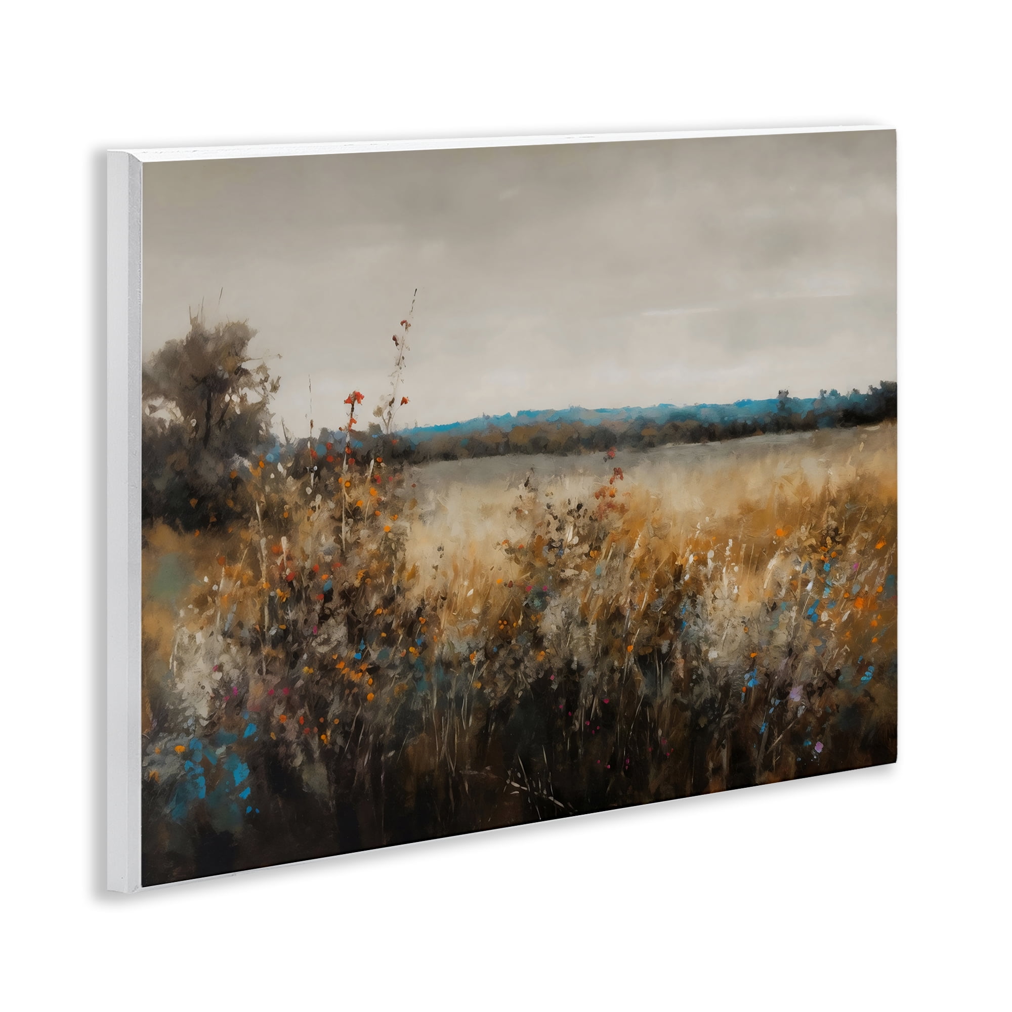 Stupell Industries Abstract Grunge Meadow Wall Plaque Art, design by Creative Studio