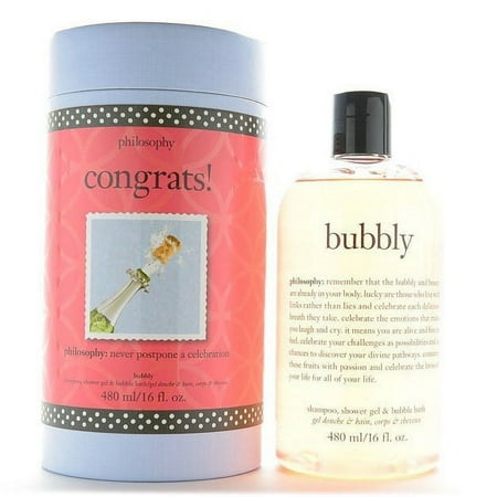 Philosophy Congrats! Bubbly Shampoo, Shower Gel & Bubble Bath Gift Set