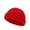 Red, variant on Mikilon Unisex Vintage Knitted Warm Hats Solid Color Hip-hop Street Hats Comfortable Outdoor Hats