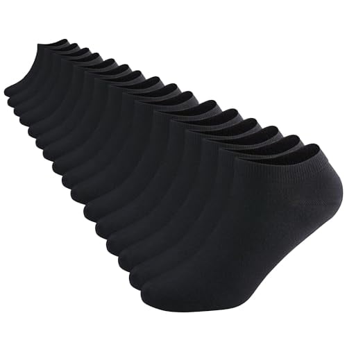 Low Cut Ankle Socks for Women and Men,8 Pairs Thin Cotton Socks