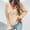 Khaki, variant on Fall Sweater for Women 2022 Ribbed Knit Sweaters Solid Color Long Sleeve Sweater V Neck Lapel Collar Sweater Pullover Knit Sweater Vintage Christmas Sweater Romper