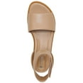 thumbnail image 3 of Giani Bernini Womens Constancia Adjustable Faux Leather Wedge Sandals, 3 of 3